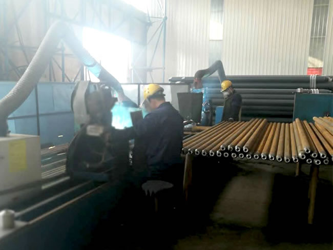 北票网架车间制作